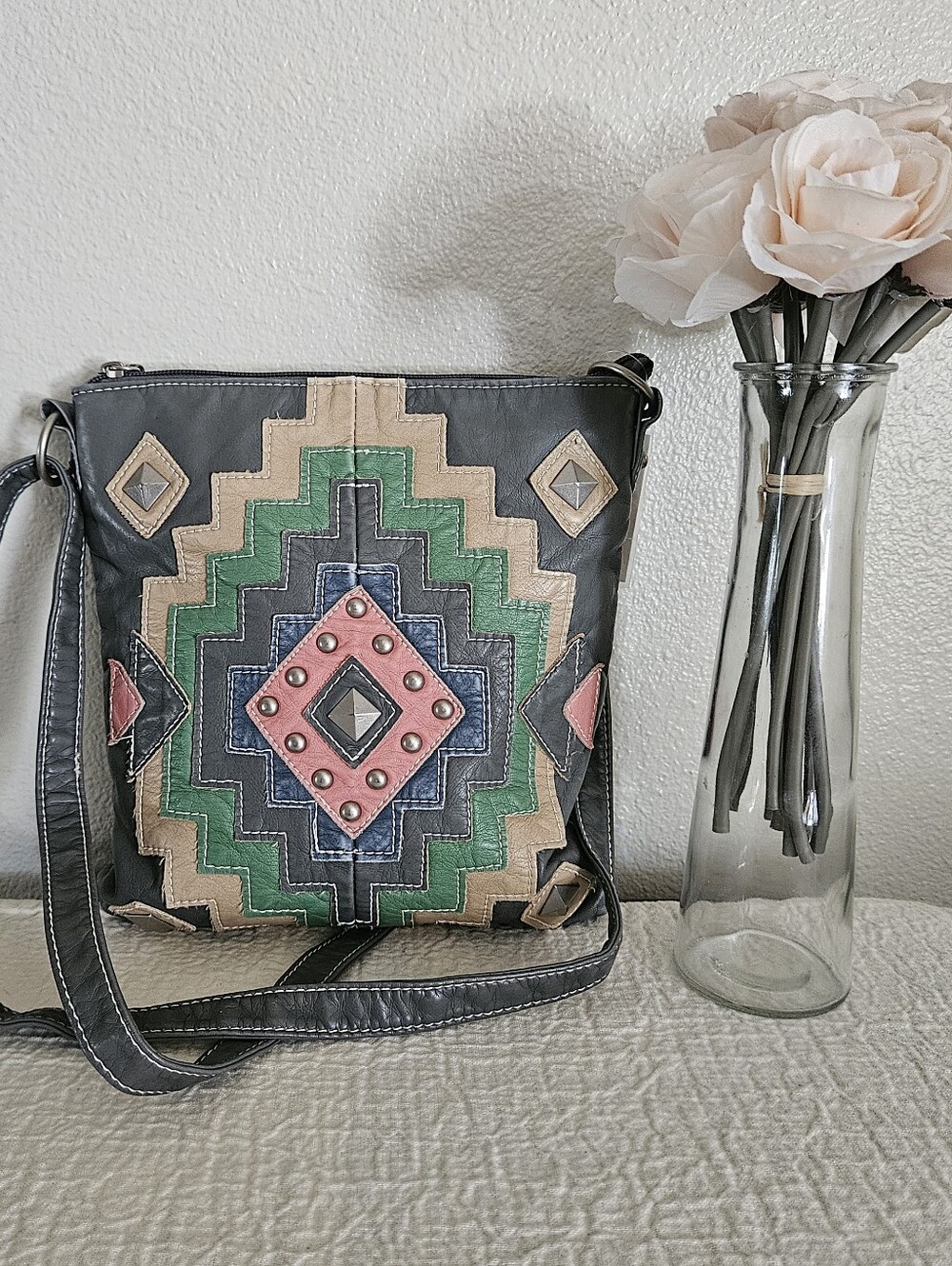 Vegan Leather Hobo Bag